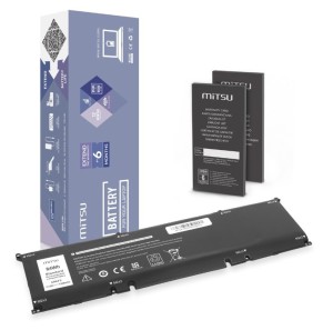 Mitsu Bateria 69KF2 do Dell Alienware M17 M15 R3 R4 Precision 5550 XPS 9500 9510 6000 mAh (69 Wh) 11.55V