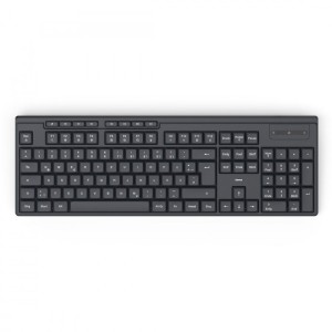 Hama Klawiatura WK-200 bezprzewodowa Czarna
