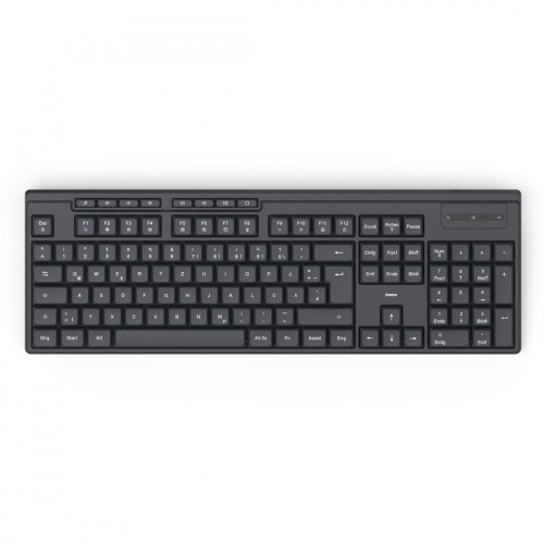 Hama Klawiatura WK-200 bezprzewodowa Czarna