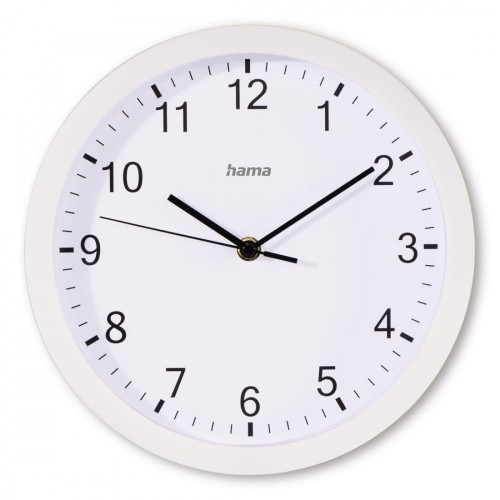 Hama Zegar ścienny Elba 25 cm Biały