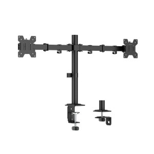 LogiLink Uchwyt do monitora 2x 17-32',10kg max na ramie