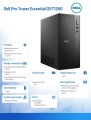 Dell Komputer Dell Pro Tower Essential QVT1260 Win11Pro i5-14400/16GB/1TB SSD/Intel UHD 730/WLAN+BT/Kb/Mouse/3YPS