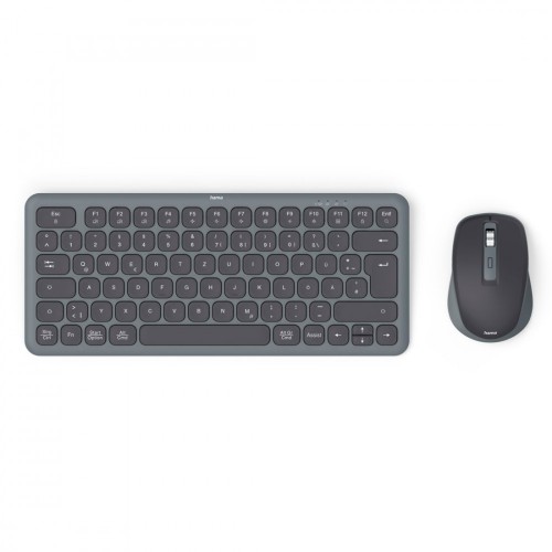 Hama Zestaw klawiatura i mysz WKM-500 Czarno-szara