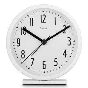 Hama Budzik Skye 11,3cm Biały