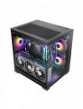 TACENS Obudowa MARS MC-VIEW3 Czarna mATX 3xARGB