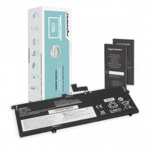 Movano Bateria L18C6PD1 L18M6PD1 do Lenovo ThinkPad X13 X390 X395 - 4220 mAh (48 Wh)