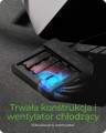 IcyBox Duplicator (klonowanie 1:3) dla NVMe M.2 SSD IB-4013MCL-C4 4-Bay USB4