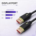 Qoltec Kabel DisplayPort M/M v2.1 | 80G | 1.5m