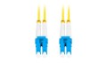Lanberg Patchcord światłowodowy Sm Lc/Upc-Lc/Upc Duplex 3.0Mm 2M żółty