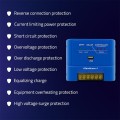Qoltec Solarny regulator ładowania MPPT 15A | 12V/24V | LiFePO4
