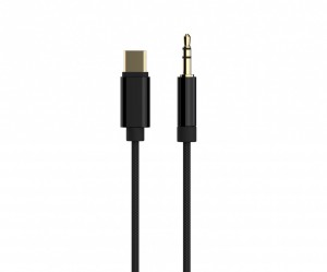 Gembird Kabel USB typu C do stereo 3.5 mm AUX, 1.5 m, czarny