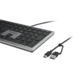 Kensington Klawiatura przewodowa KB515 EQ USB-C/USB-A