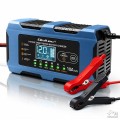 Qoltec Ładowarka 12V 10A | Prostownik z funkcją naprawy | AGM GEL LiFePO4