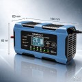 Qoltec Ładowarka 12V 6A | Prostownik z funkcją naprawy | AGM GEL LiFePO4