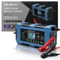 Qoltec Ładowarka 12V 6A | Prostownik z funkcją naprawy | AGM GEL LiFePO4