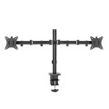 LogiLink Uchwyt na 2 monitory 17-32 cale, max 2x9kg
