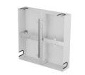 Lanberg Stelaż zapasu kabla 500x500 szary  AK-3155-S