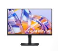Samsung Monitor 27 cali Viewfinity S80UH IPS 3840x2160 UHD 16:9 1xHDMI 1xDP 1xUSB-C 90W 3xUSB-A Easy Connection KVM PIP/PBP 5ms 60Hz HAS+PIV płaski 3Y