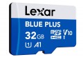 Lexar Karta pamięci microSDHC 32GB C10 A1 U3 V10 100MB/s Blue Plus