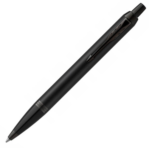 Parker IM Achromatic Black 2127618 – elegancki czarny długopis automatyczny z matowym wykończeniem.