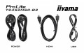 IIYAMA Monitor 24 cale T2452MSC-B2 10 PKT. POJ, IPS, HDMI, DP, 1300:1, 5ms