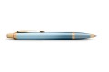 Parker IM Writing Rituals Turquoise Green GT 2203894 – elegancki turkusowo-zielony długopis automatyczny ze złotymi detalami