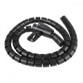 Maclean Oragnizator kabli, czarny MCTV-898 B
