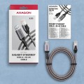 AXAGON ADE-AM50 USB-A Gigabit Ethernet adapter z zintegrowanym kablem sieciowym CAT6 RJ-45 5 m