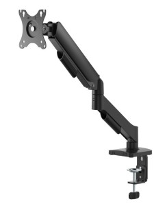 Gembird Ramię biurkowe na jeden monitor z portami USB,          regulowane,  od 17 do 32 cali, obciążenie do 9kg