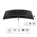 Philips Monitor 34 cale 34B2N3500C Curved VA HDMI DP USB-C HAS Głośniki