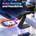 Qoltec Bezprzewodowy czytnik kodów kreskowych 1D 2D + stojak na skaner |QR | EAN | USB