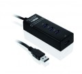 iBOX UB 3.0x4 czarny