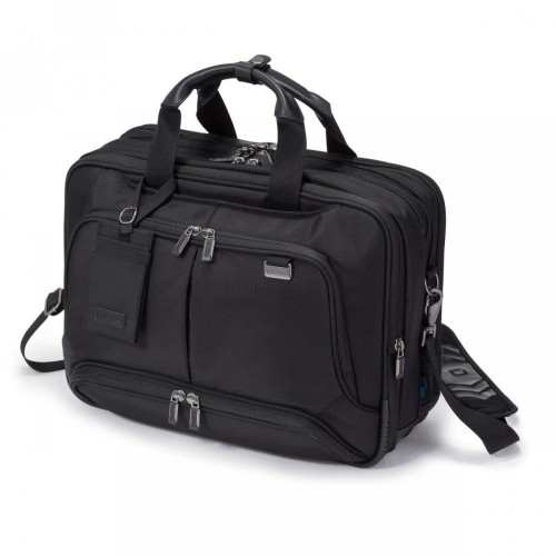 DICOTA Top Traveller Twin PRO 14-15.6" czarny (notebook, drukarka, projektor)