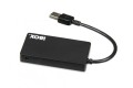 iBOX USB 3.0 czarny 4-porty Slim