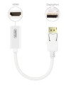 Unitek Adapter DisplayPort - HDMI 4K; Y-6332 BIAŁY