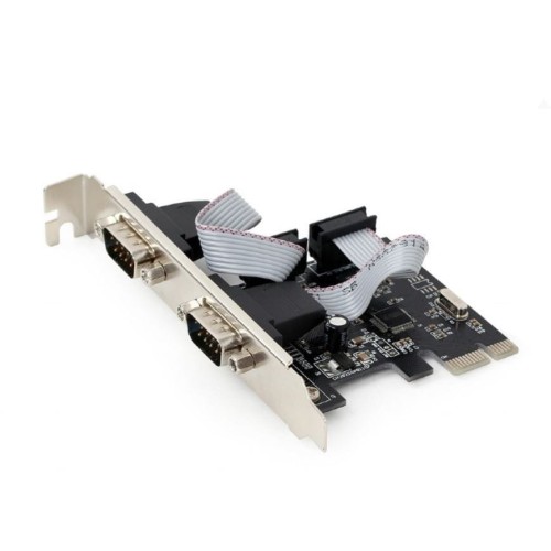 Gembird Karta sieciowa PCI Express/ 2porty RS232/2MBps