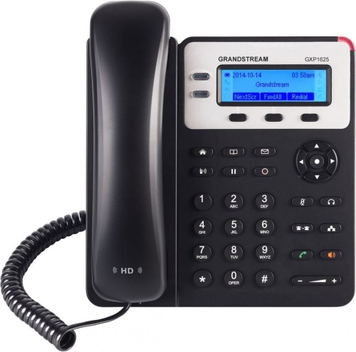 Grandstream GXP1625 Telefon IP - 2 konta SIP PoE