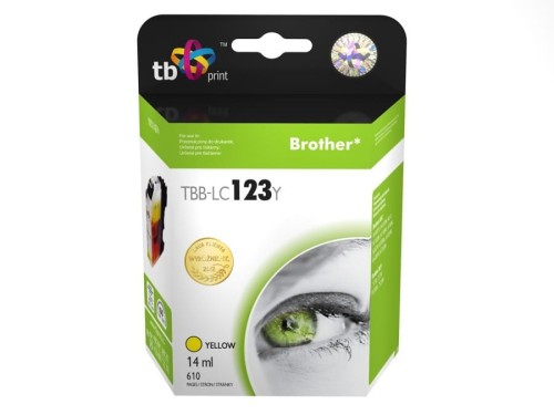 TB Print Tusz do Brother LC123 TBB-LC123Y YE