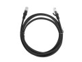 LANBERG Patchcord kat.6 2.0M UTP czarny