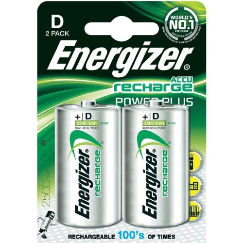 Energizer Akumulator Precharged D Power Plus 2500 mAh 2 szt. Blister