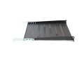 ASSMANN Półka do szaf 450mm 19" 483x450mm 1U czarna z regulacją i podporą