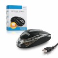 4world Mysz optyczna BASIC1 USB 1200dpi czarna