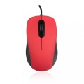 MODECOM M10S SILENT CZERWONA PRZEWODOWA MYSZ OPTYCZNA