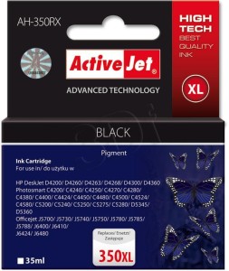 Tusz ActiveJet AH-350RX  czarny do drukarki HP - zamiennik HP nr 350XL CB336EE