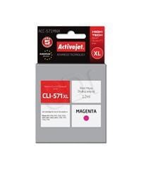 Tusz ActiveJet ACC-571MNX magenta do drukarki Canon (zamiennik Canon CLI-571M XL) Supreme/ chip