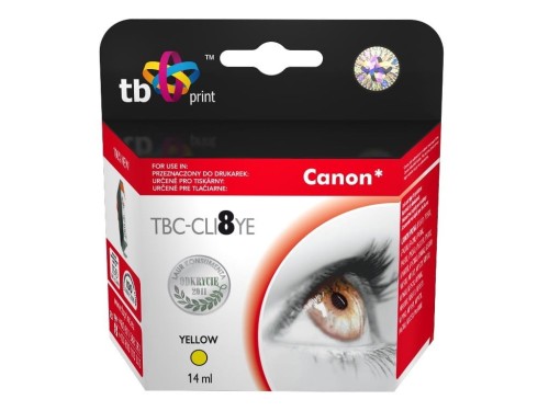 TB Print Tusz do Canon CLI8YE TBC-CLI8YE YE 100% nowy