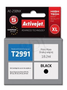 Tusz Activejet AE-29BNX czarny do drukarki Epson - zamiennik Epson T2991 29XL