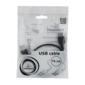 Gembird Przedłużacz kabla USB 2.0 AM-AFI 0.75m czarny