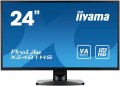 IIYAMA 24'' X2481HS-B1 SLIM AMVA+, HDMI, DVI, 6 ms, Głośniki