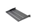ASSMANN Półka do szaf 250mm 19" 483x250mm 1U czarna z regulacją i podporą